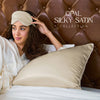 Silky Satin Eye Mask - Opal