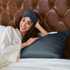 Silky Satin Pillowcase - Midnight