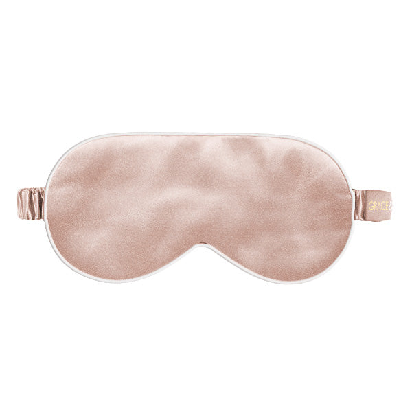 Silky Satin Eye Mask - Peony