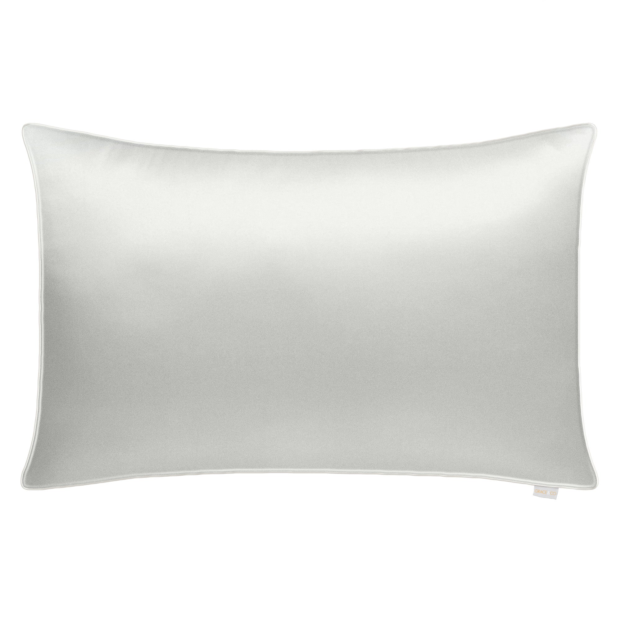 Silky Satin Pillowcase - Snow